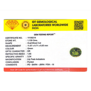 Premium Faceted Square Cut Peridot 5.65 Carat Loose Natural Gemstone for Fine Jewelry - Product Image 4