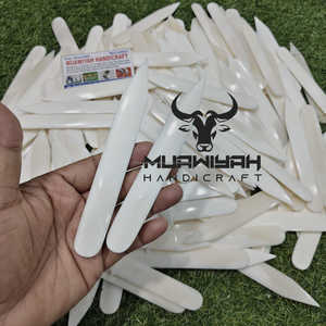 High Quality <b>Bone</b> <b>Knife</b> <b>Handle</b> Paper Folding Folder Eco-Friendly Polished Handmade Paper Creasing Tool MUAWIYAH HANDICRAFT - Product Image 2