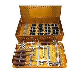 Kit de Retractores Cervicales Anteriores Profesionales con Cuchillas para Procedimientos de Columna Vertebral, Juego Quirúrgico Reutilizable de Acero Inoxidable - Product Image 1
