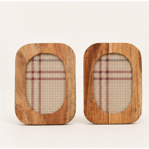 Wholesale Eco-Friendly Solid <b>Wood</b> Photo <b>Frame</b> Set Modern Farmhouse Rounded Rectangle <b>Picture</b> <b>Frames</b> for Tabletop and Wall Decor - Product Image 5