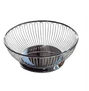 Cesta de Almacenamiento Metálica de Diseño, Organizador Elegante para el Hogar, Oficina, Decoración de Mesa de Comedor, Organizador Decorativo para Mesa de Comedor - Product Image 2