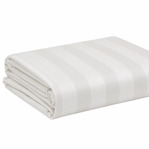 Parure de lit en satin Royal Cream T-250, 100% coton, tissé uni, respirant, toutes saisons, style simple, pour usage domestique - Product Image 4