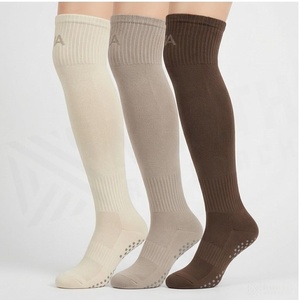 Crew <b>Socks</b> Geometric Pattern Blue Breathable <b>Running</b> <b>Socks</b> for Adults Spring Season - Product Image 3