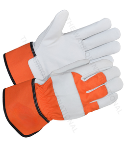 Gants de travail en cuir de vache, vente en gros directe d'usine, gants de soudure en cuir, gants de travail en cuir canadiens - Product Image 5