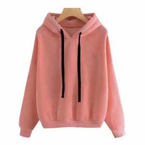 Custom Embroidery Printed Logo Design Pullover Fleece <b>Material</b> Winter Woman Hoodies Plain Oversized Quick Dry Women Hoodie - Product Image 3