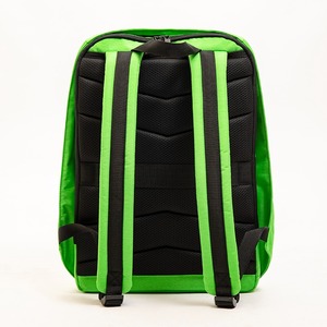 Green Hidden Zipper Anti-theft <b>Backpack</b> Versatile Bag Business Bag <b>Simple</b> Casual Design - Product Image 4