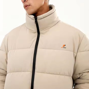 Veste matelassée pour homme de qualité supérieure personnalisée, style streetwear avec design original, service OEM, veste d'extérieur - Product Image 5