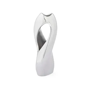 Vase à fleurs de luxe fait main pour la décoration et les projets d'aménagement de l'hôtellerie à l'échelle mondiale – Vase à fleurs en fer forgé de qualité supérieure - Product Image 4