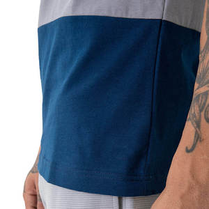 เสื้อกล้ามผู้ชายสีดำ คอกลม ผ้าถัก สปอร์ต รักษ์โลก สวมใส่สบาย โลโก้ด้านหน้า ขายดีที่สุด 2026 - Product Image 6