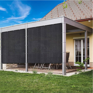 Persiana Enrollable Motorizada de Grado Comercial, Resistente al Viento, con Riel Externo para Balcón y Patio - Product Image 5