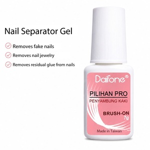 Press on <b>Nails</b> Brush-On <b>Gel</b> Solid Glue & Glue Remover <b>Set</b> with Natural Plant Ingredients - Product Image 4