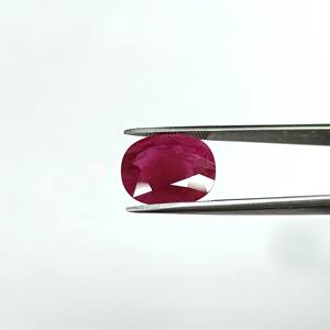 Rubí Natural de Birmania de 5.00 Quilates, Corte Cojín, RBHO-13 - Product Image 2