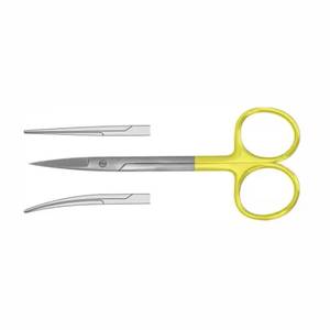 Morje Surgical Curved <b>Cuticle</b> <b>Scissors</b> Stainless Steel Blade Steel Handle Durable Right-Handed Beauty Tool for Adults Nail Art - Product Image 2