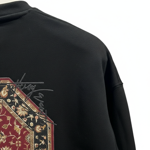 Sudadera de Forro Polar para Hombre, Cuello Redondo, Diseño de Personajes Bordados, Resistente al Viento e Impermeable, Mezcla de Poliéster/Algodón, Corte Regular - Product Image 4