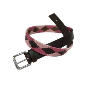 Cinturón de cuero genuino con diseño patentado de hebilla de latón de cristal Hotfix - Product Image 5