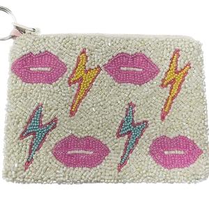 Monedero de Mano con Cuentas Bordadas, Monedero de Cuentas de Semillas Hecho a Mano con Color Personalizado para Mujeres y Niñas, para Fiestas, por MD HANDICRAFTS - Product Image 3