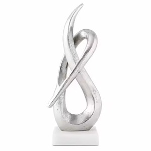 Sculptures en métal d'art contemporain, statue décorative élégante pour la maison, le bureau, le hall d'hôtel, le jardin, décoration intérieure - Product Image 6