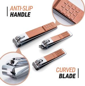 Set de Manicura y Pedicura de 18 Piezas, Cortaúñas y Kit de Cuidado de Uñas de Acero Inoxidable Color Oro Rosa con Estuche de Viaje Rosa - Product Image 2