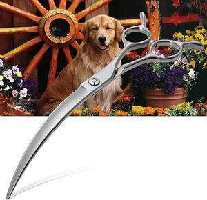Professional Curved Grooming <b>Scissors</b> for <b>Dogs</b> Curved Shears Pet Grooming <b>Scissor</b> - Product Image 6