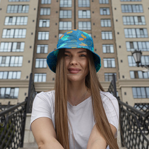 Chapeau Bob Unisexe Adulte Twillsports RY-4735 en Jean Délavé de Haute Qualité, Personnalisable, Vente en Gros, en Coton, Style Pêcheur, Usage Quotidien - Product Image 4
