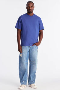 Camiseta de Hombre al por Mayor, Personalizada, 100% Algodón, Transpirable, Manga Corta, Corte Regular, Cuello Redondo, 200g, Alta Calidad, Lisa, Estilo Antiguo - Product Image 2