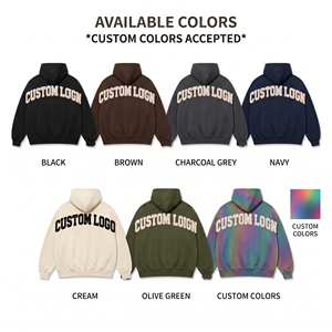 Sudadera con Capucha Oversize de Felpa Premium, Personalizada, con Bolsillos, Estilo Streetwear, Bordado, OEM, ODM, Marca Privada - Product Image 5