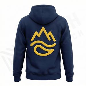 Sudadera con capucha extragrande personalizada y elegante para hombre, diseño vintage lavado con bolsillo frontal, cómoda sudadera con capucha personalizada para invierno. - Product Image 2