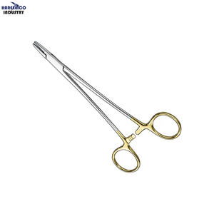 Portaagujas Manual MAYO HEGAR de 18 cm, Plateado, 30 Posiciones de Mandíbula, Clase I, Certificado CE HI-2276, 1 Año de Garantía - Product Image 1