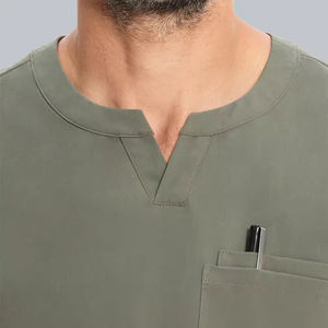 Ensembles d'uniformes d'infirmière en toile multicolores de luxe unisexes à manches courtes, séchage rapide, respirants, service OEM, hôpital - Product Image 4