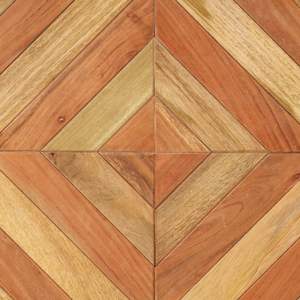 Table à manger en bois naturel avec placage blanc - Product Image 5