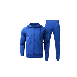 Chándal de terciopelo personalizado de gran venta, conjunto de 2 piezas de algodón con cremallera para mujer, sudadera con capucha y pantalón de chándal de terciopelo para mujer, tallas grandes - Product Image 2