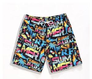 Nouveauté 2026 – Short d'été décontracté style urbain, fabriqué sur mesure en usine, 100 % polyester, pour la plage et la natation, vente en gros pour hommes - Product Image 5