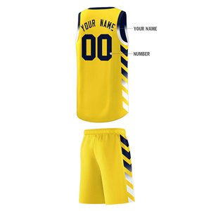 Concevez votre propre uniforme de basket-ball 100% polyester, style tendance, meilleure qualité, nouveau design, uniforme de basket-ball tendance - Product Image 2