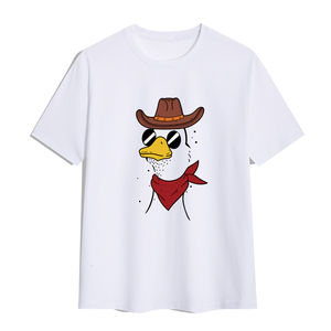 Camiseta de Hombre con Estampado Digital Personalizada de Fábrica al por Mayor, Estilo Vintage, Cuello Redondo, 100% Algodón, 180 Gramos de Peso de Tela, Estilo Formal - Product Image 4