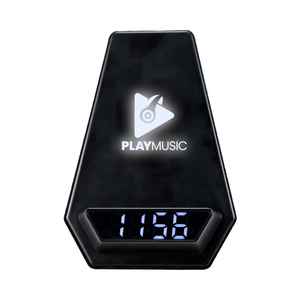 Cargador Inalámbrico con Altavoz Bluetooth, Reloj y Logotipo Iluminado - Producto Multifuncional - Product Image 2