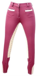 Culotte et jodhpur en tissu tricoté macro en coton de qualité supérieure avec poches croisées culotte tricotée au design personnalisé - Product Image 3