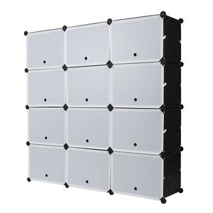 Scarpiera Espandibile Nera a 8 Livelli, Mobile Contenitore Portatile per 48 Paia di Scarpe, Stile Rustico, Include Spazio per Tacchi - Product Image 3