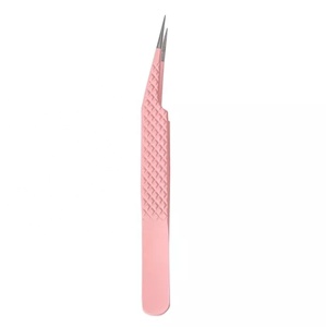 Wholesale Custom Logo Curved <b>Eyelash</b> Extension <b>Tweezers</b> Private Label <b>Eyelash</b> <b>Tweezer</b> in Bulk Orders <b>Tweezers</b> - Product Image 2