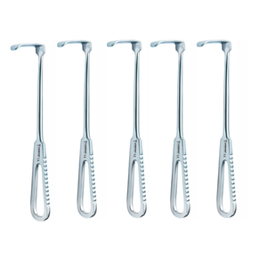 High Quality 5 Pcs Langenbeck Retractor Micro Neuro Surgery Plastic surgery German Stainless Steel Surgical <b>Instruments</b> CE ISO - Product Image 1