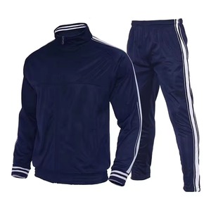 FLY FIT Survêtement pour homme, décontracté, uni, coupe ajustée, vêtements de sport, gym, fitness, tissu technique en polaire respirant, léger, coupe-vent, écologique - Product Image 4