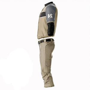 Uniforme de baseball professionnel de haute qualité, personnalisé pour les équipes, jersey respirant avec pantalon de baseball assorti - Product Image 4