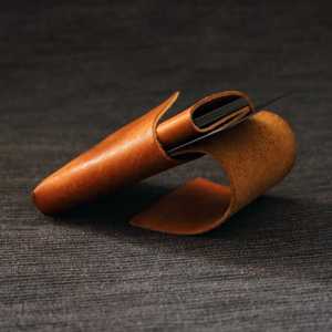 Brown Stitchless Genuine Leather <b>Wallet</b> Minimalist Card Sleeve No Stitch Slim <b>RFID</b> <b>Blocking</b> Men Small <b>Wallet</b> SLW-0028 - Product Image 5