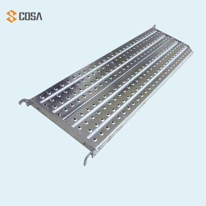 Planches d'échafaudage en acier COSA pour la construction industrielle, matériau Q235, résistant à la corrosion chimique, modèle BS1139, Vietnam - Product Image 4