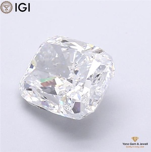 Diamant de laboratoire CVD certifié IGI, 2,00 carats, taille coussin, couleur E, clarté VVS1, pour collection de pendentifs élégants - Product Image 6