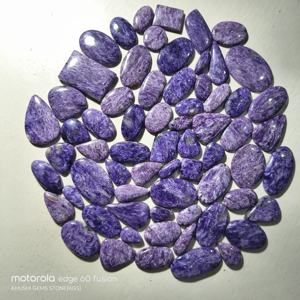 Cabujones de Cuarzo Natural Pulidos a Mano con Cambio de Color, de 20-45mm, para Joyería de Sanación, Precio al por Mayor - Product Image 1