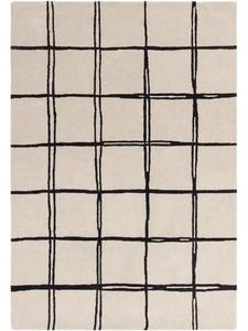 Alfombra Moderna de Lana Anudada a Mano con Diseño Personalizado, Base de Látex, Patrón Geométrico y Pelo Corto para Sala de Estar - Product Image 6
