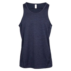 เสื้อกล้ามกีฬาผู้ชาย Heather Marl แห้งเร็ว ไม่มีแขน เหมาะสำหรับออกกำลังกาย วิ่ง เล่นกีฬา รับผลิตตามสั่ง ขายส่ง - Product Image 3