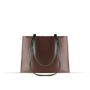 ARYA-Bolso de hombro granate para mujer - Product Image 4