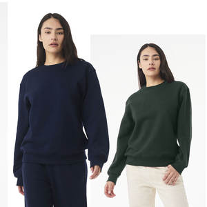 Sudadera Unisex de Cuello Redondo, Gruesa, Suave, 80% Algodón, 20% Poliéster, Ideal para Impresión de Logotipo Personalizado - Product Image 1