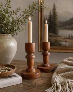 Artisanat indien en vrac à prix réduit Bougeoirs en bois élégants Lanternes Bocaux à bougies pour décoration de Noël Mariages Dîner - Product Image 6